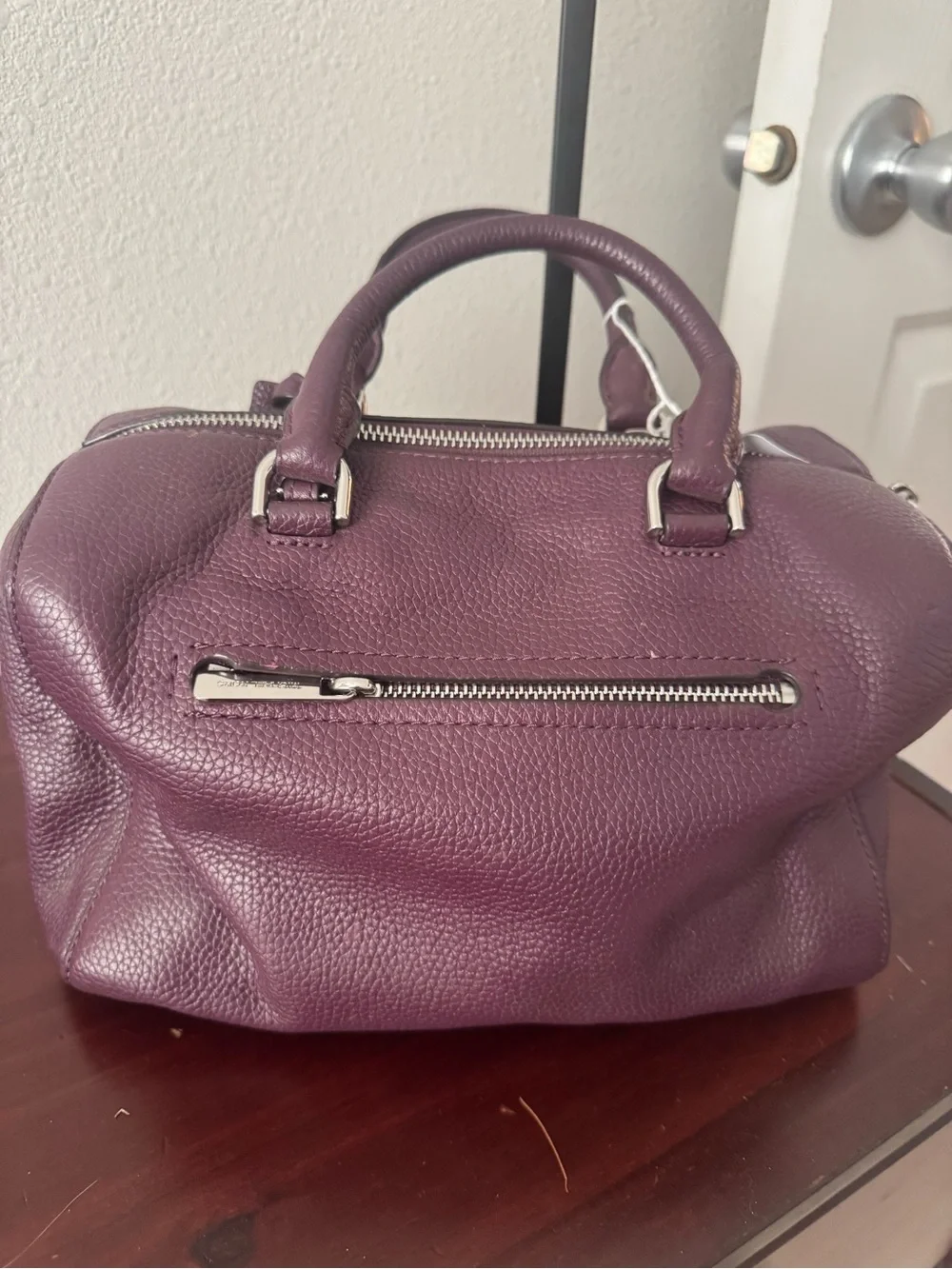 Michael Kors structured satchel
